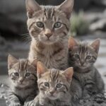 A Tale of Survival: Saving a Mother Cat Mia and Her Kittens from the Floods